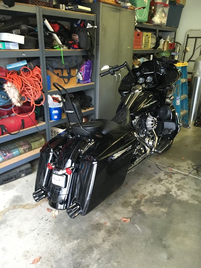 Custom Sissy Bars Road Glide
