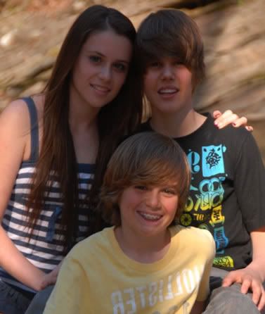 justin bieber little brother christian. picture