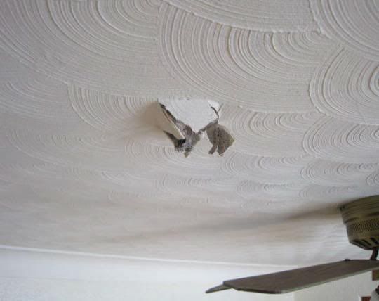 How To Patch Hole In Ceiling Plaster