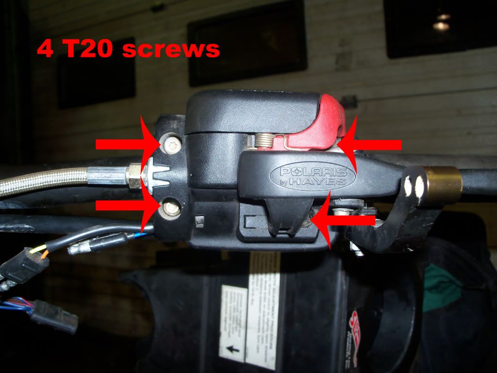 Howtofix headlight switch Hardcore Sledder