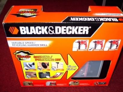 Black & Decker VSR Hammer Drill (CD70K) = RM 240